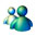 �����������Ϊ�������ϵ�ˣ��������û����ʾ�򵯳�,���ֶ������˺Ż�
�������°� Windows Live Messenger 8.0